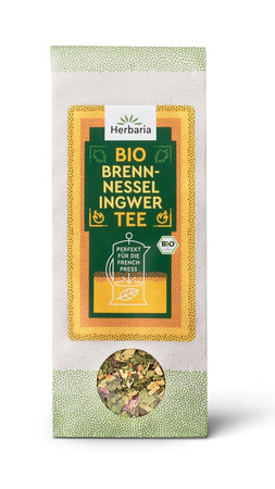 Bio herbatka ziołowa pokrzywa - imbir 45 g - sypana