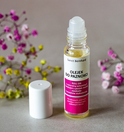 Olejek do paznokci 10 ml - roll on dla zdrowych i pięknych paznokci