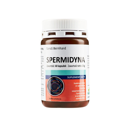 Spermidyna 60 kaps. - autofagia, oczyszczanie komórkowe