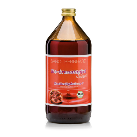 Bio sok z granatu 1000 ml - 100%, bez cukru