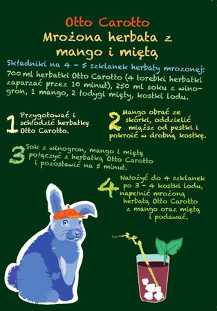 Bio herbatka Otto Carotto 15x 2 g - dla dzieci, jabłka, słodkie liście jeżyny, rumianek, marchew