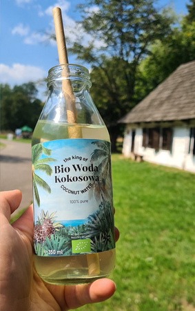 6 x Bio woda kokosowa 350 ml - 100% Zestaw