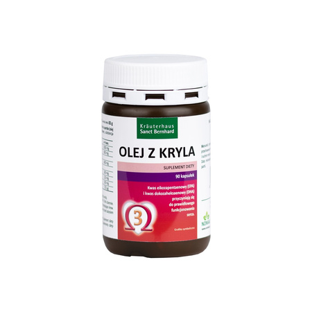 Olej z kryla antarktycznego 90 kaps. - EPA i DHA, astaksantyna