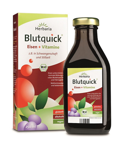 Bio Blutquick® 250 ml - tonik, żelazo z witaminami