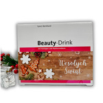 Beauty drink 30x 20 ml - kolagen, kwas hialuronowy z owijką Wesołych Świąt!