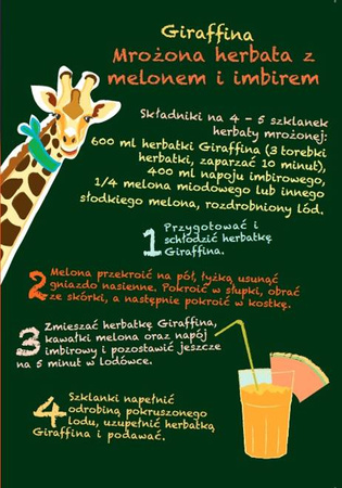 Bio herbatka Giraffina 15x 1,8 g - dla dzieci, cynamon, goździk, lukrecja
