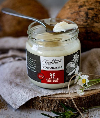 Bio mus kokosowy 160 g - masło kokosowe