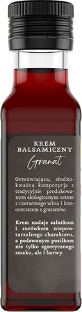 Bio krem balsamiczny Granat 100 ml - do sałatek, deserów