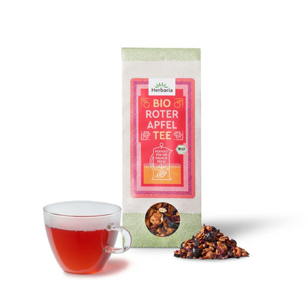 Bio herbatka owocowa Czerwone jabłko 60 g - sypana