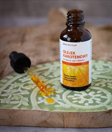 Olejek karotenowy 30 ml - do twarzy, szyi i dekoltu