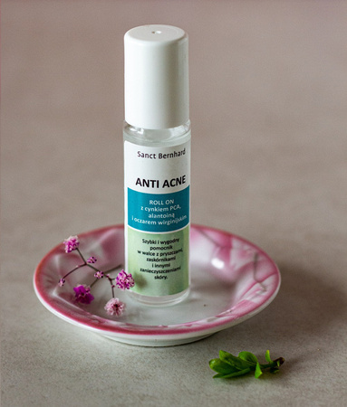 Anti Acne 10 ml - roll on na pryszcze, wypryski i zaskórniki