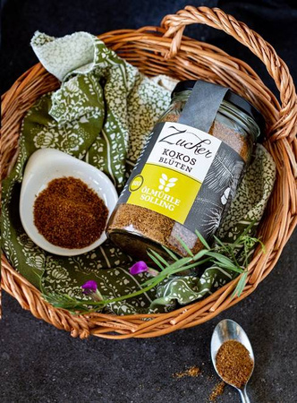 Bio cukier kokosowy 350 g - z pąków kwiatowych palmy kokosowej