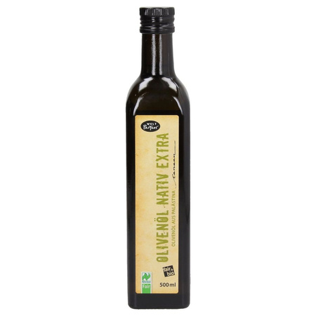 Bio oliwa z oliwek RUMI 500 ml - nierafinowana, Naturland Fair Palestyna