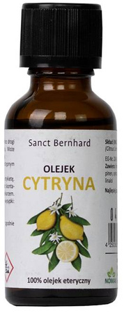 Olejek cytrynowy 30 ml